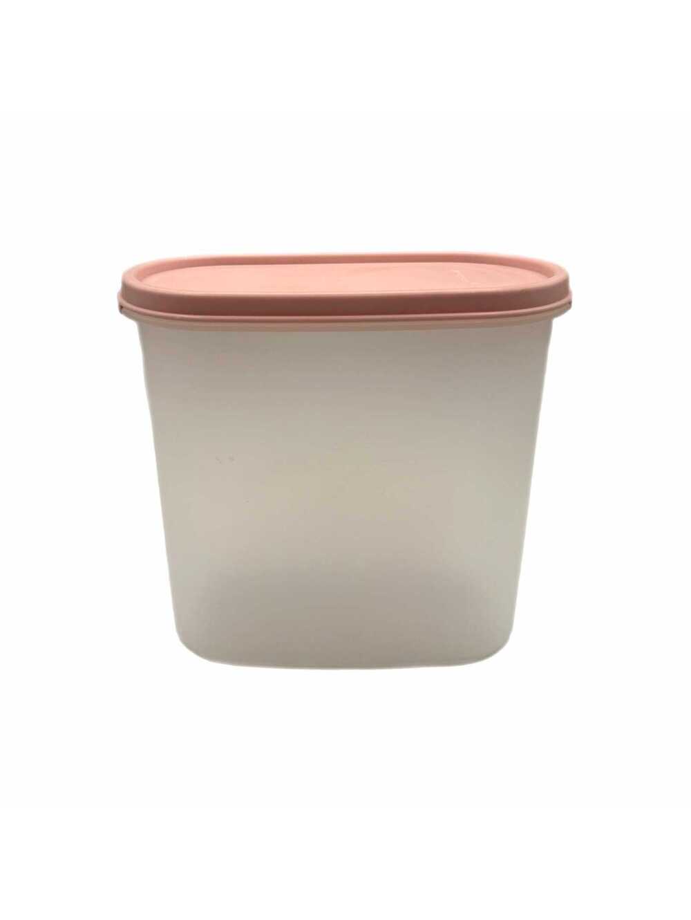 Vintage Tupperware 7.25 Cups Pink Modular Mates Storage Container
